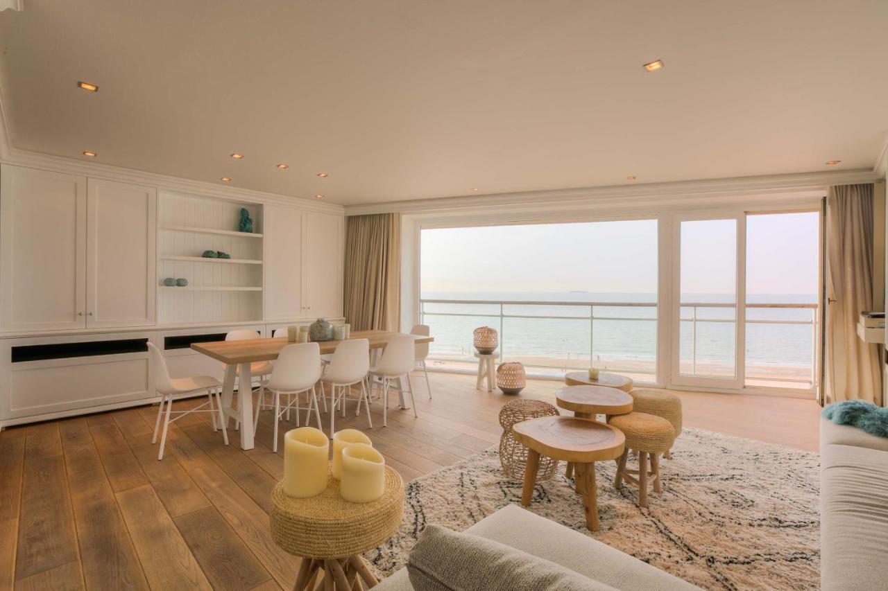 Appartementen Op De Zeedijk In Knokke Op De 3E En 4E Verdieping Van Logie Marie 외부 사진